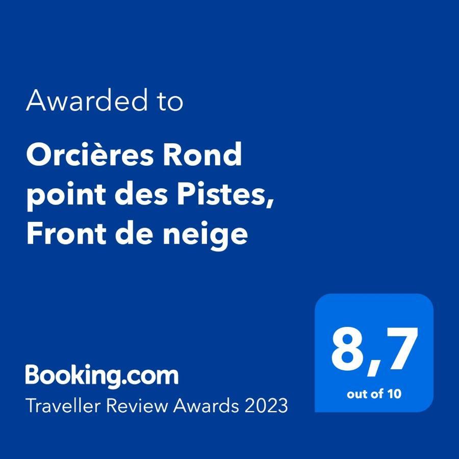 Orcieres Rond Point Des Pistes, Front De Neige Orcières Exterior foto